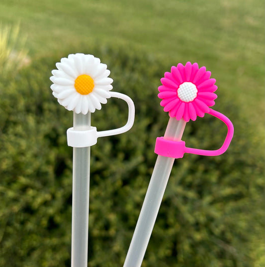 Daisy Straw Toppers