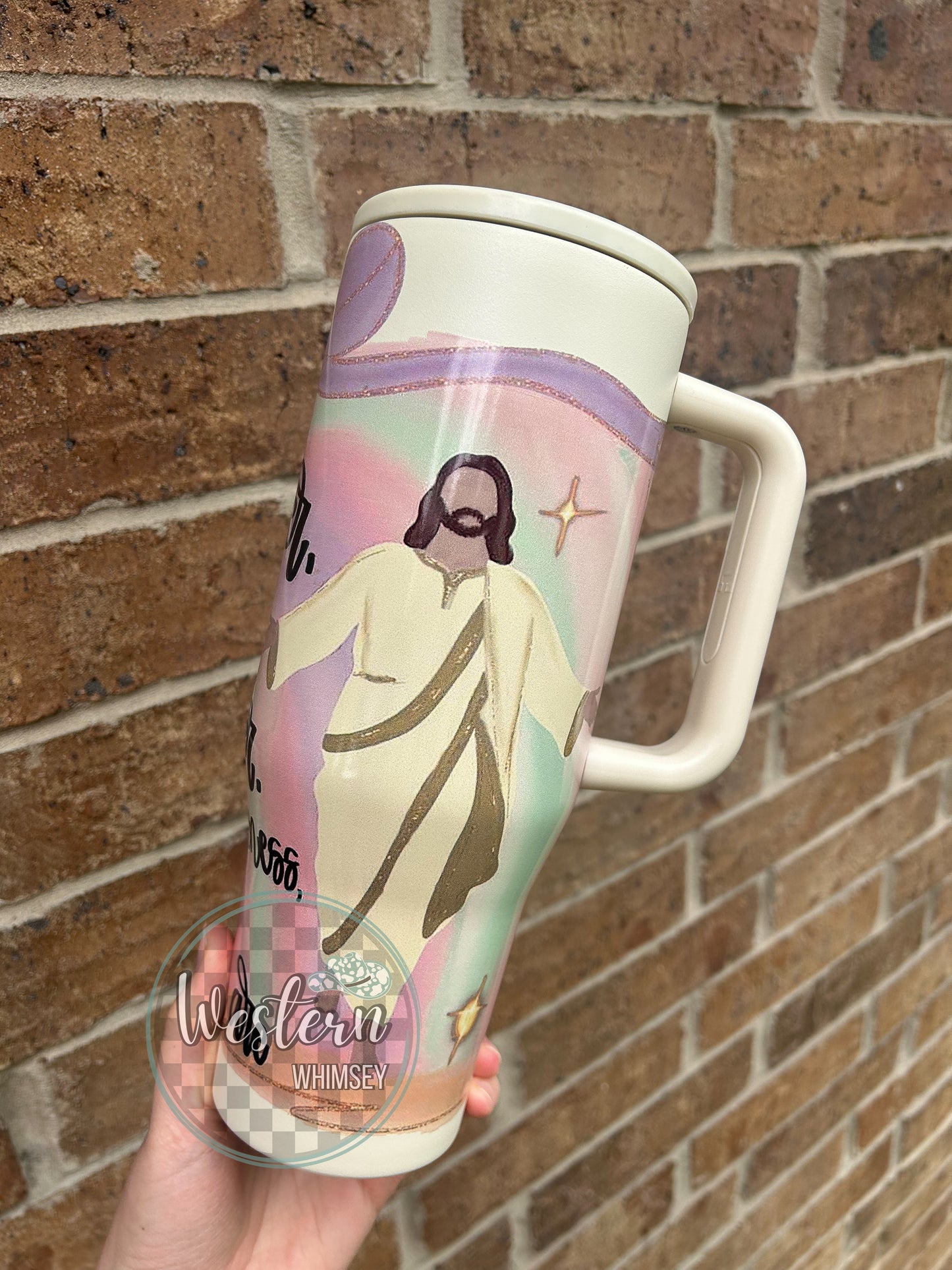 Way Maker Miracle Worker Tumbler * 2 lids