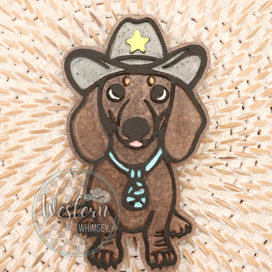 Western Weenie Dog Freshie